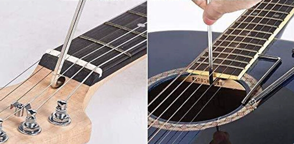 cách chỉnh cần đàn guitar