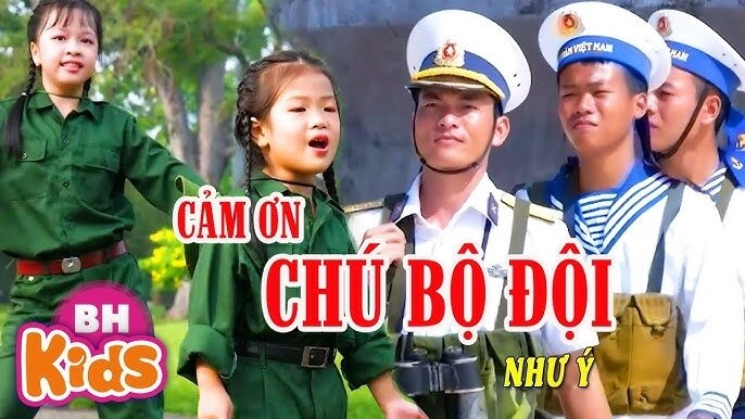 Cảm Ơn Chú Bộ Đội - Bé Khánh Ngọc | Lời bài hát, hợp âm, MV
