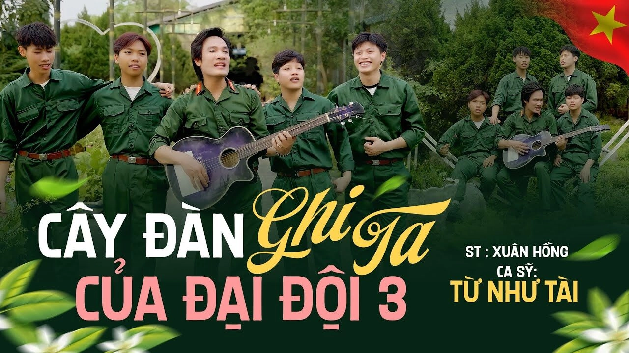 Cây đàn ghita của đại đội Ba - Từ Như Tài | Lời bài hát, hợp âm, MV