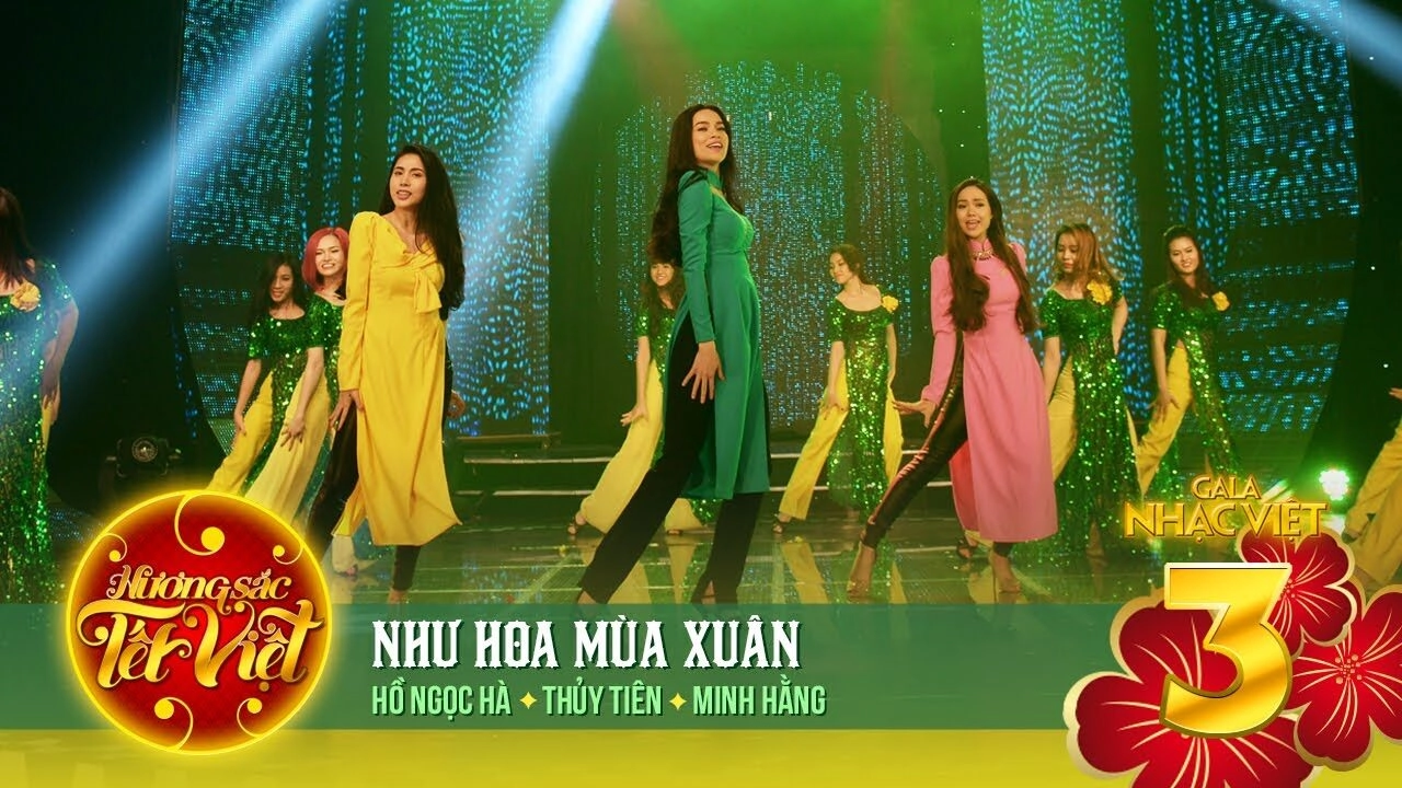 NHƯ HOA MÙA XUÂN - Hồ Ngọc Hà | Lời bài hát, hợp âm, MV