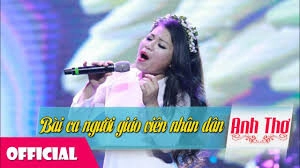 Bài Ca Người Giáo Viên Nhân Dân - Anh Thơ | Lời bài hát, hợp âm, MV