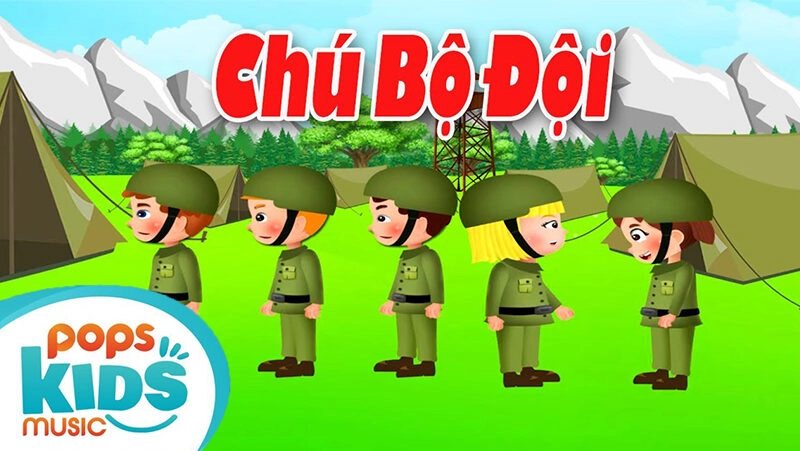 Chú Bộ Đội - Thiếu Nhi | Lời bài hát, hợp âm, MV