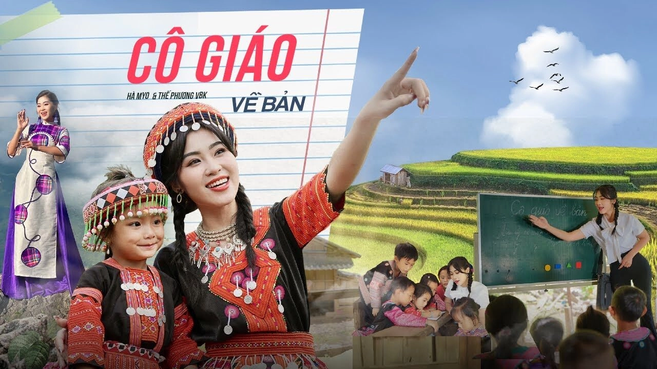 Cô Giáo Về Bản - Hà Myo, Thế Phương VBK | Lời bài hát, hợp âm, MV
