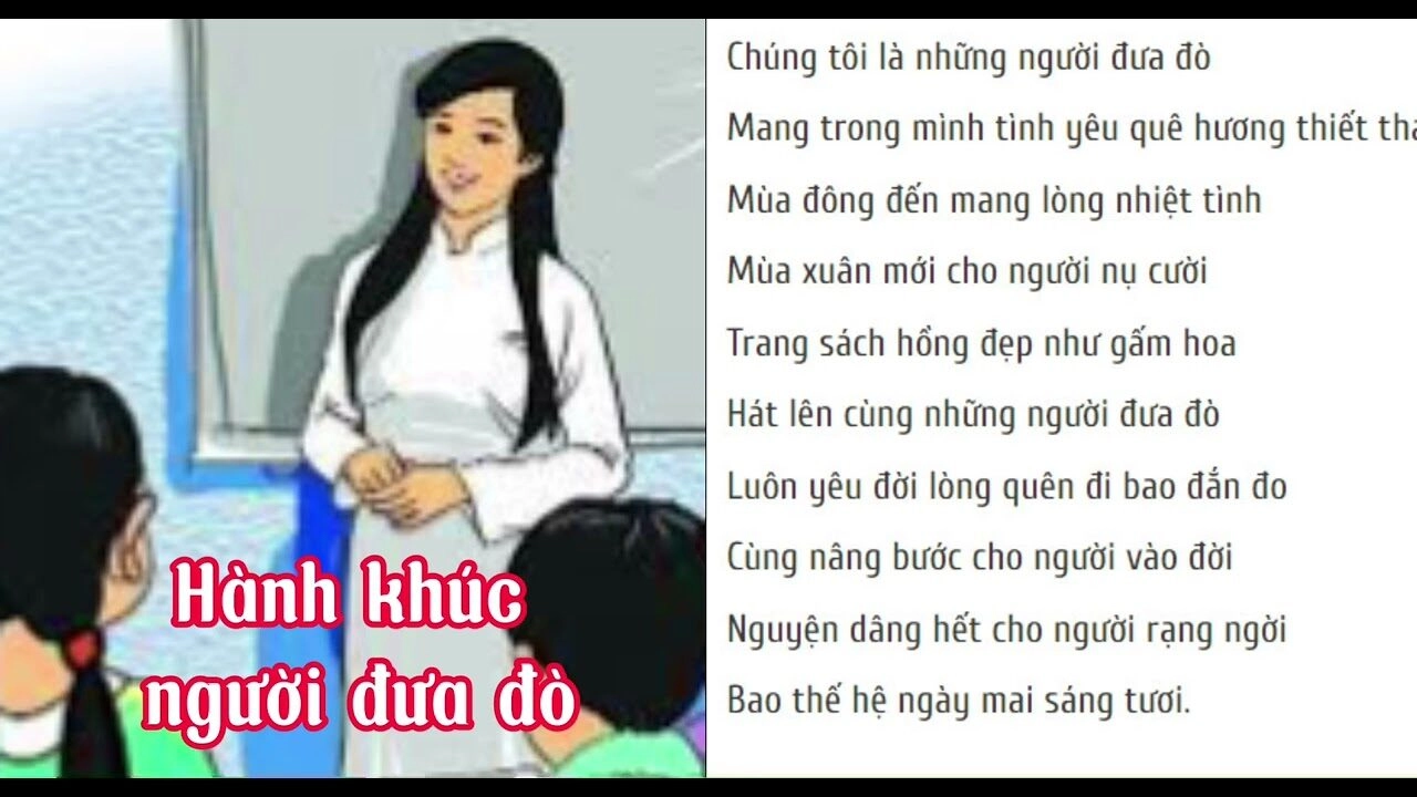 Hành khúc người đưa đò - Tốp ca | Lời bài hát, hợp âm, MV