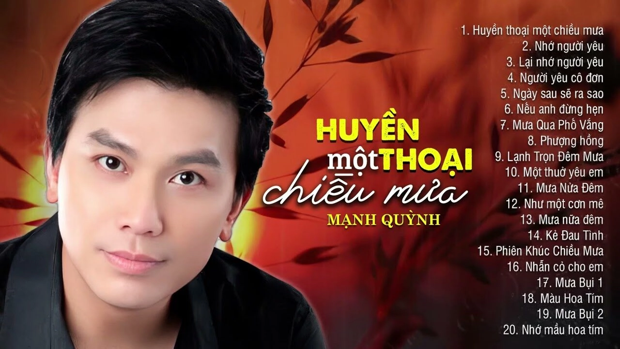 Huyền Thoại Một Chiều Mưa - Mạnh Quỳnh | Lời bài hát, hợp âm, MV