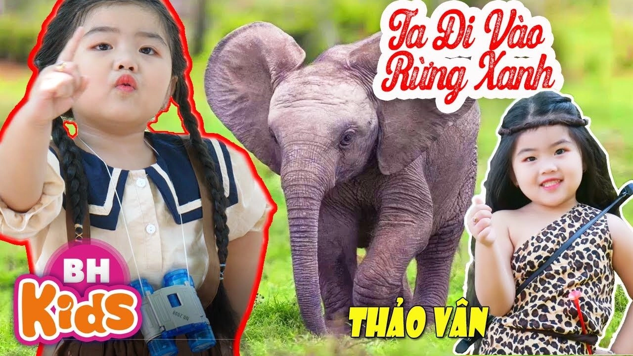Ta Đi Vào Rừng Xanh - Bé Thảo Vân | Lời bài hát, hợp âm, MV